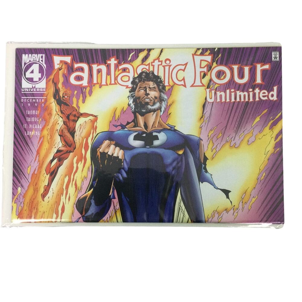 Marvel Universe 4 Fantastic Four Unlimited December 1995